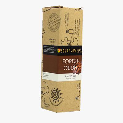 Soulflower Aroma Oil - Forest Oudh 30 ml - Essential Oils