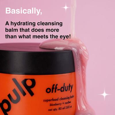 Pulp Cosmetics Off Duty Cleansing Balm 80 ml - Make Up Removers