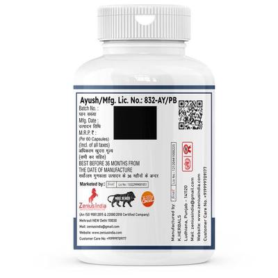 Zenius Anti Addiction Capsule 60's - Nicotine Gums/Lozenges