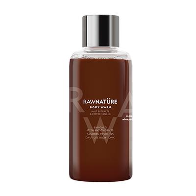 Raw Nature Body Wash - Malt Extracts & Pepper Vanilla 50 ml - Shower Gels & Body Wash
