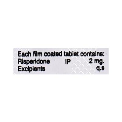 Riscon 2mg Tablet 10'S - Schizophrenia-Aps