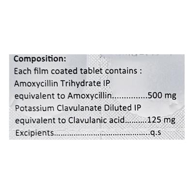 PRESSCLAV 625 Tablet 10's - Bacterial Infections-Pen