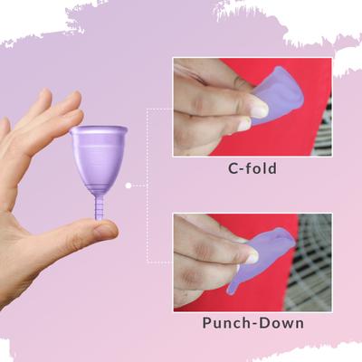 Sirona Reusable Menstrual Cup - Large + Intimate Wash 15 ml + Menstrual Cup Wash 15 ml - Menstrual Cups