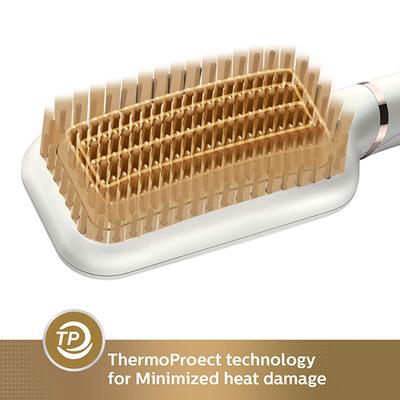 Philips Advanced Heated Straightening Brush (BHH880/50) 1's - Straighteners