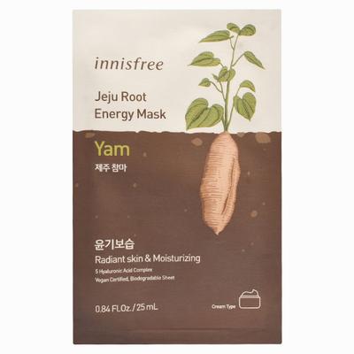 Innisfree Jeju Root Energy Mask (Yam) 25 ml - Sheet Masks