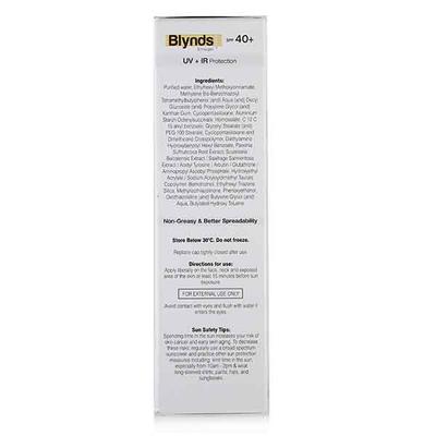 BLYNDS SPF 40+ PA+++ Emulgel 50gm - Sunscreen Preparations-Emo