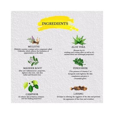 Roots & Herbs Mulethi Acne Clarifying Kit 260 gm - Masks & Peels