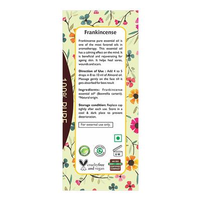 Passion Indulge FRANKINCESE Essential Oil for rejuvinate ageing and dull skin, 10ml - Essential Oils