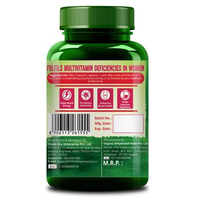 Himalayan Organics Whole Food Multivitamin Vegetarian Capsule - Women 60's - Multi-Vitamins