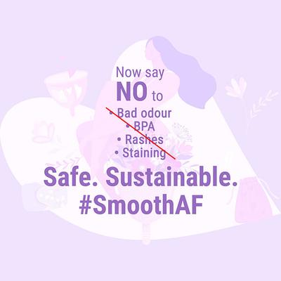 Bombae Reusable Menstrual Cup (L) - Menstrual Cups