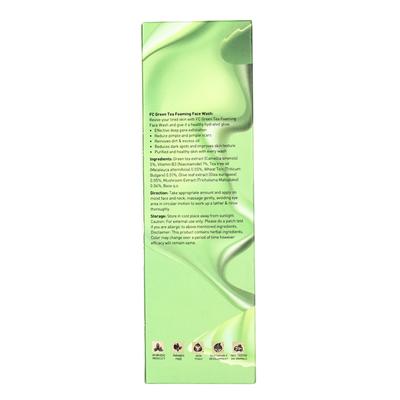 Fashion Colour Green Tea Foaming Face Wash 150 ml - Face Wash & Cleansers