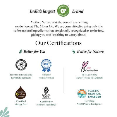 The Mom's Co. Natural Aloe Vera Gel with Glycerine and Natural Vitamin E 200gm - Face Gels