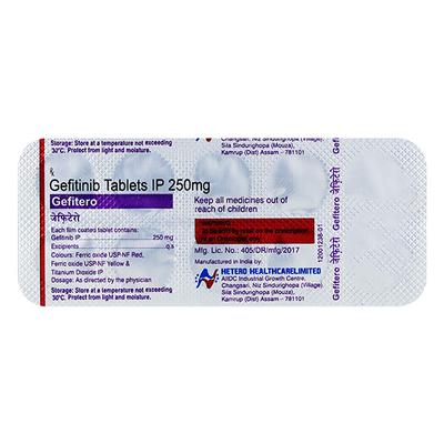 Gefitero 250mg Tablet 10'S - Cancer Oncology-Tar