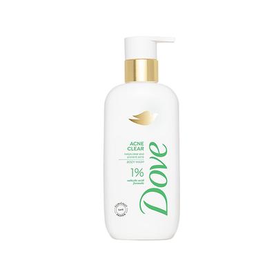 Dove 1% Salicylic Acid Formula Acne Clear Serum Body Wash, 300 ml - Shower Gels & Body Wash