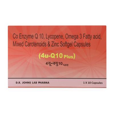 4U Q10 Plus Capsule 10'S - Supplements-Sup