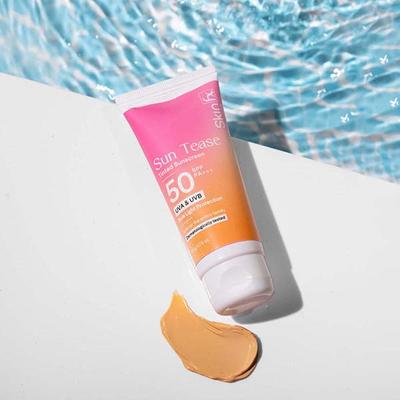 Skin Fx Sun Tease Matte Sunscreen SPF 50 PA +++ Blue Light Protection 50 gm - Face Sunscreen