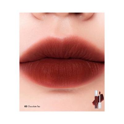 Rom&Nd Milk Tea Velvet Tint 02 Chocolate Tea 4.4 gm - Lip Stains & Tints