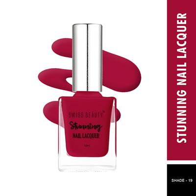 Swiss Beauty Stunning Nail Polish - (Shade-19) 10 ml - Nail Polish