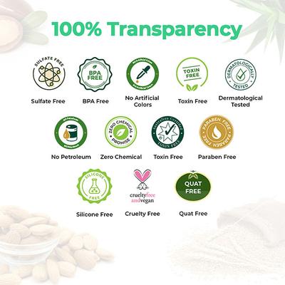 Organic Forest 100% VEGAN Pure Cold Pressed Castor Oil for Hair Growth, Skin, Nail & Eyebrows 100 ml - Hair Oils