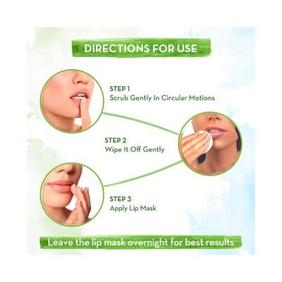 Mamaearth Vitamin C 100% Natural Lip Care Kit With Lip Scrub & Lip Mask For Pink and Plump Lips 90 gm - Lip Balms