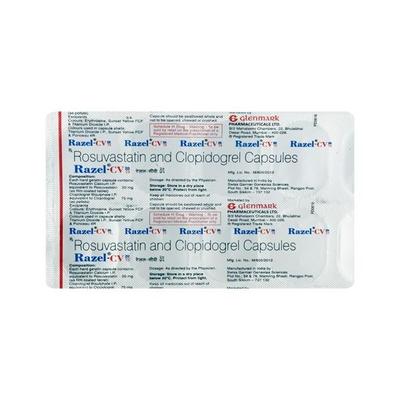 Razel CV 20/75mg Capsule 10'S - High Cholesterol-Dys