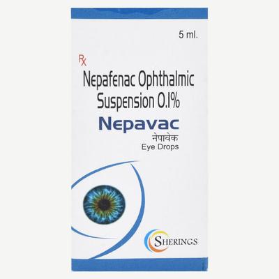 NEPAVAC Eye Drops 5ml - Eye conditions-Oph