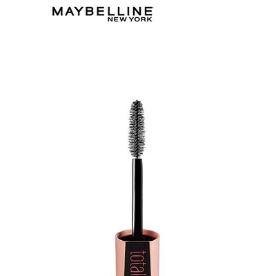 Maybelline New York Total Temptation Masacara, Blackest Black (Washabale) 8.25 gm - Mascaras