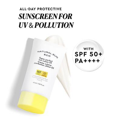 The Face Shop Naturalsun Eco Super Perfect Sun Cream Ex 50+ SPF Pa++++ 45ml - Face Sunscreen