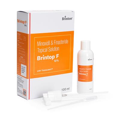 Brintop F 10% Topical Solution 100ml - Hair Loss-Oth