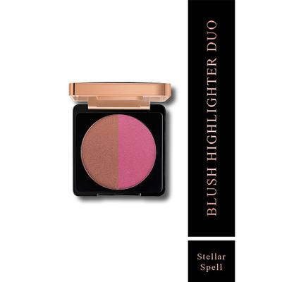 Myglamm Manish Malhotra Beauty By MyGlamm Blush Highlighter Duo-Stellar Spell 9 gm - Highlighters & Illuminators