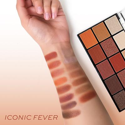 Makeup Revolution Re-loaded palette - Iconic Fever 16.5 gm - Face Palettes