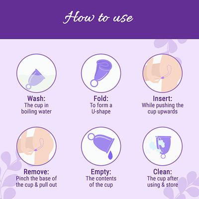 Bombae Reusable Menstrual Cup (L) - Menstrual Cups