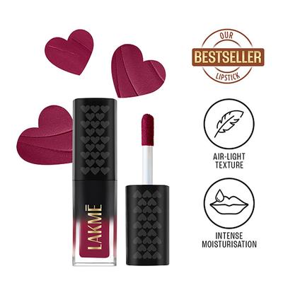 Lakme Xtraordin-airy Lip Mousse Mini - Mauve Mischief 1.8 g - Liquid Lipsticks
