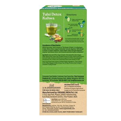 Organic India Tea Bags- Detox Kahwa 25's - Green/Herbal Teas