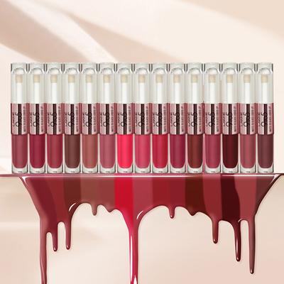 Lakme 9 to 5 Matte to Glass Liquid Lip - Vintage Red 7.6 ml - Liquid Lipsticks