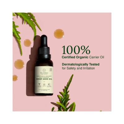 Juicy Chemistry Hemp Seed Cold Pressed Carrier Oil 30ml - Carrier Oils