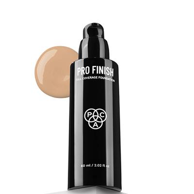 PAC Pro Finish Full Coverage Foundation Matte Finish Sweatproof Waterproof - PF Medium 200 (60 ml) - Foundation