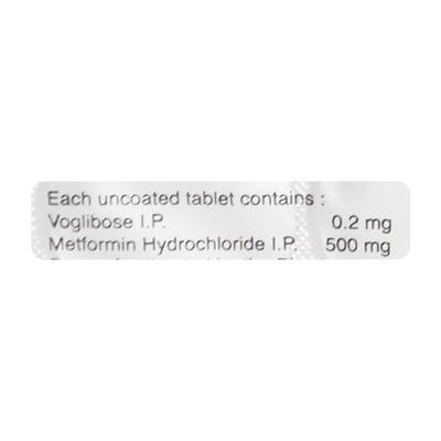 Voglitor MF 0.2mg Tablet 10'S - Diabetes-Ant