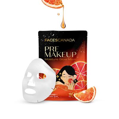 Faces Canada Pre-Makeup Moisture Glow Mask, Facial - Like Hydrating Sheet Mask 20 gm - Sheet Masks