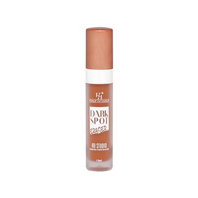 Half N Half Dark Sport Eraser Hd Liquid Concealer Creamy Texture High Coverage Light Weight Concealer for Face Makeup 05 12 ml - Concealer