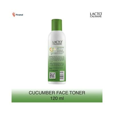 Lacto Calamine Cucumber Face Toner with Green Tea & Niacinamide for cool and hydrated skin. 120ml 2's - Face Mists