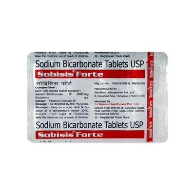 Sobisis Forte Tablet 10'S - Ulcer/Reflux/Flatulence-Aaa