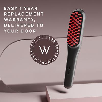 Winston Led Hair Growth Therapy Comb Detangling Red & Blue Light Mode 200 gm - Hair Combs