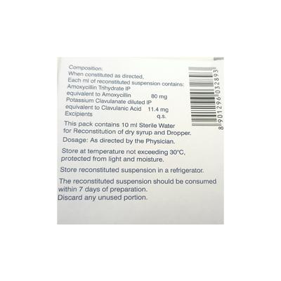 MOXCLAV 91.4mg Drops 10ml - Bacterial Infections-Pen