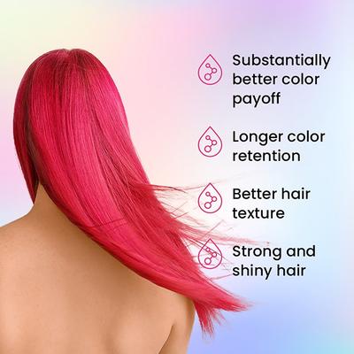 Anveya La Pink Semi Permanent Hair Color 100 ml - Crème