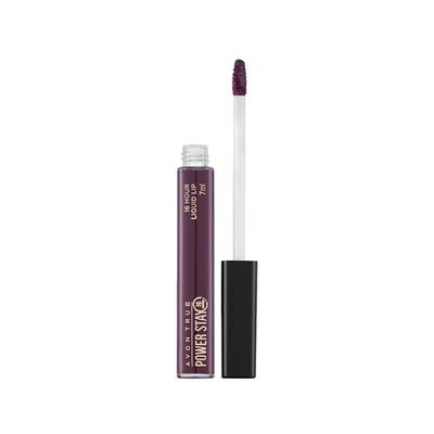 Avon True Powerstay 16 Hours Liquid Lip- Power On Plum 7 ml - Liquid Lipsticks