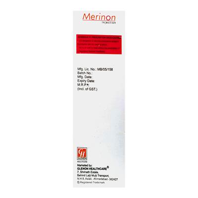 MERINON 1g Injection 1's - Bacterial Infections-Cep