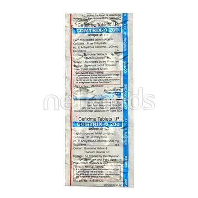 Comtrix O 200mg Tablet 10'S : Price, Uses, Side Effects | Netmeds