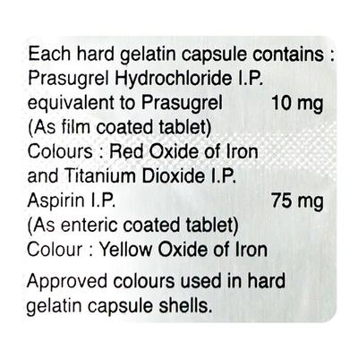 Prax A 75mg Capsule 10'S - Blood Clot-Ant