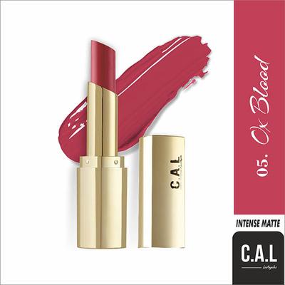 CAL Losangeles Soft Matte Oxblood Lipstick 3.5 gm - Lipsticks